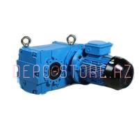 Motorlu reduktor parallel vallı